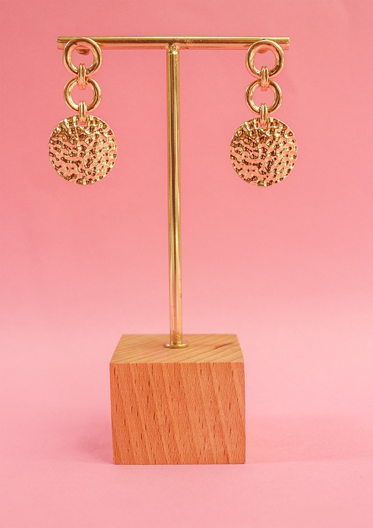 Multi-circle dangle earrings